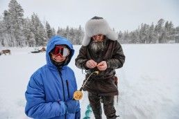 pesca nel ghiaccio