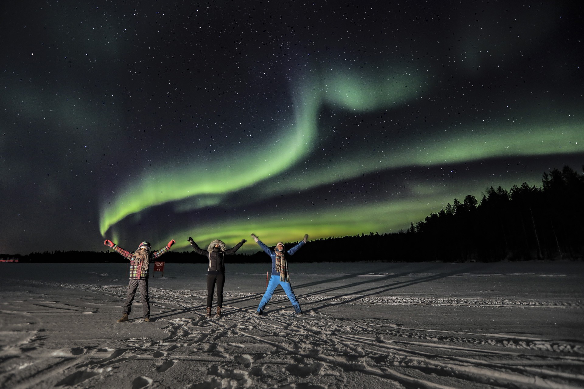 tour aurora boreale da helsinki