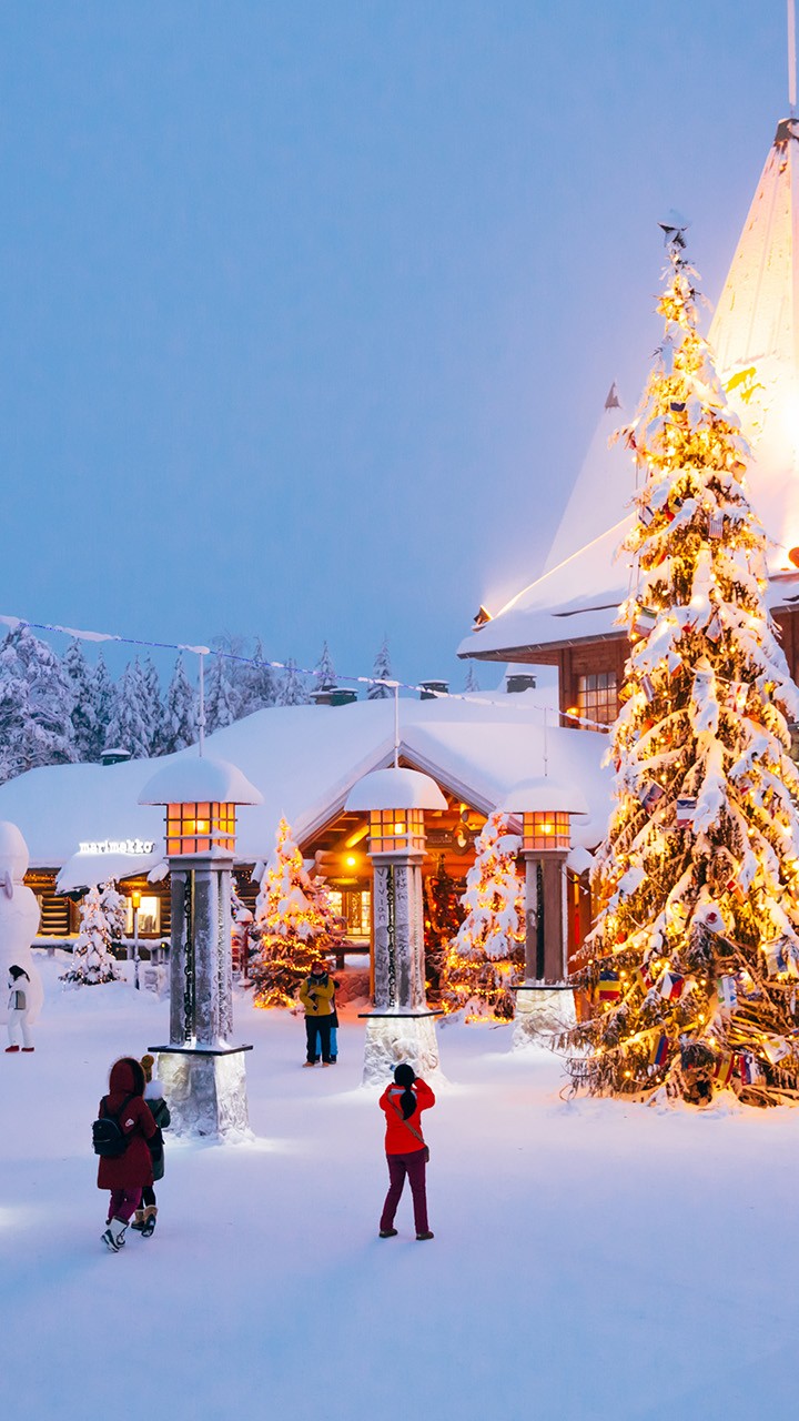 Viaggio Paese Babbo Natale.Viaggio Da Babbo Natale Visita La Lapponia E Rovaniemi