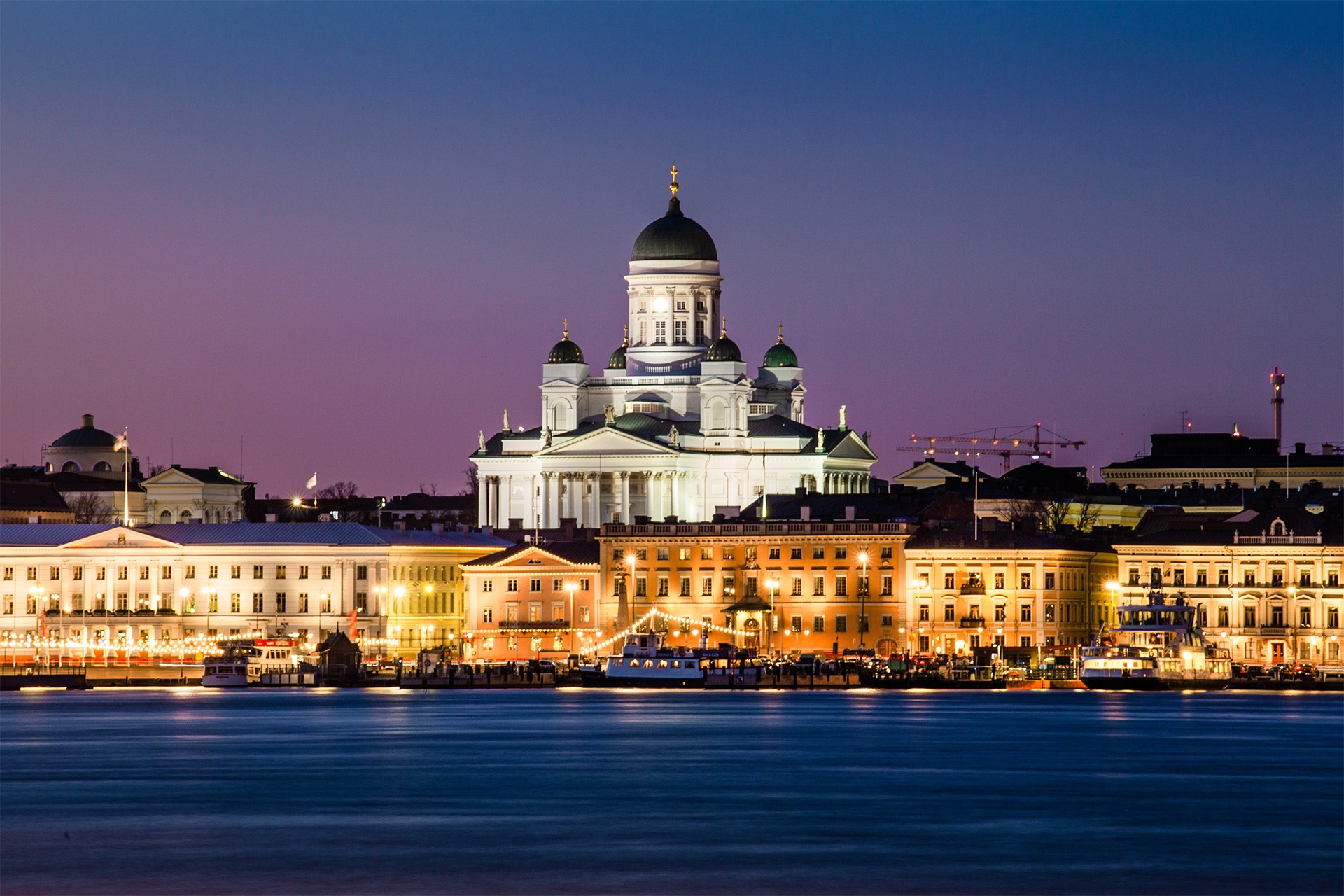 Shopping Area In Helsinki