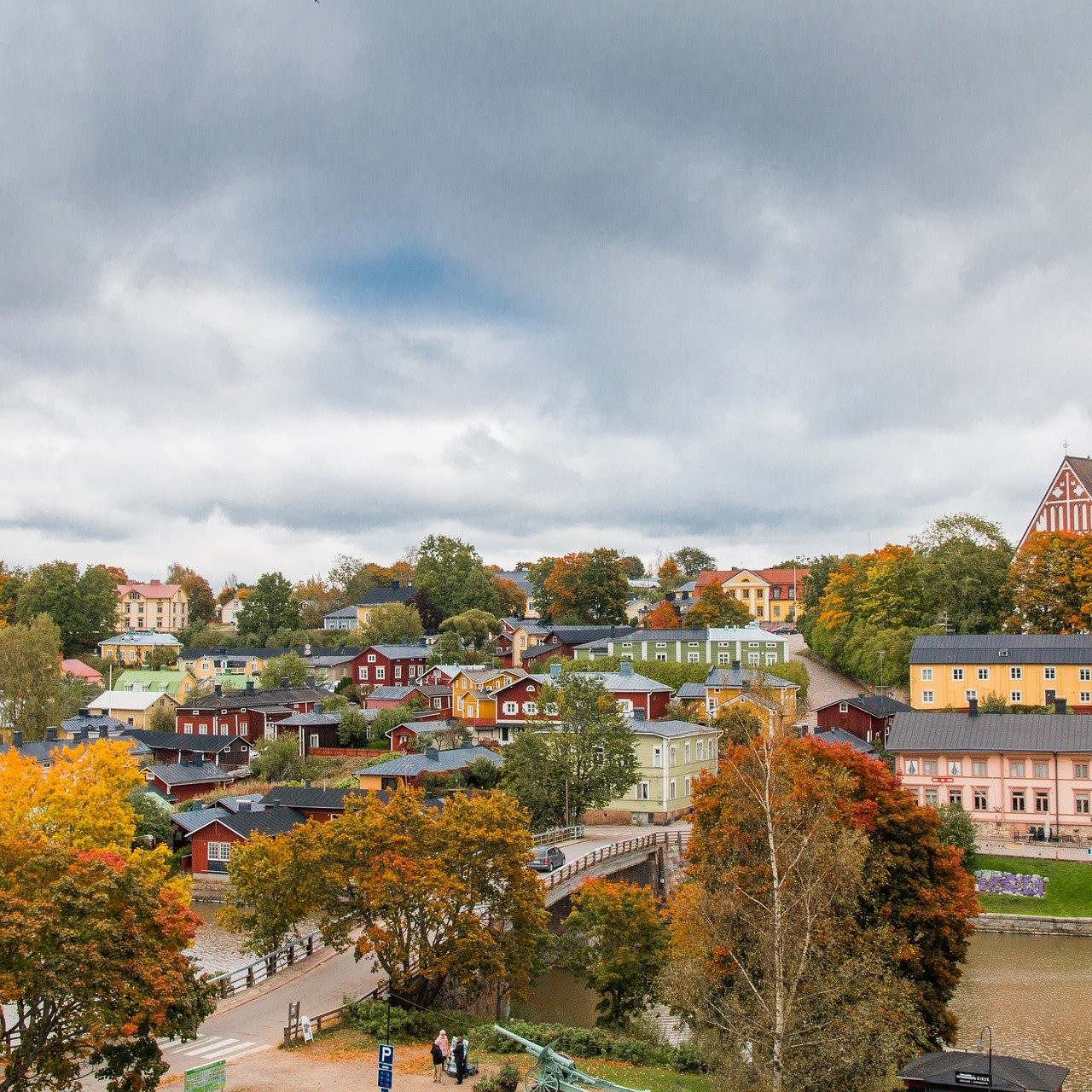 centro storico Porvoo