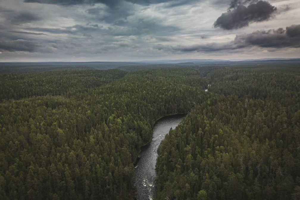 Pescare in Finlandia - trekking in lapponia